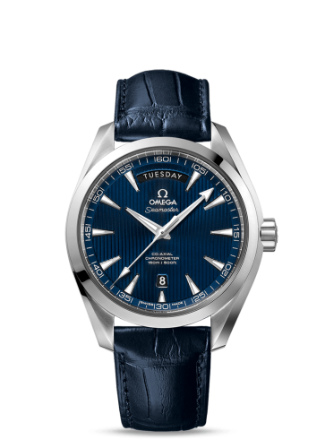 Omega Seamaster Aqua Terra 150m Co-Axial 41.5 Day-Date Stainless Steel / Blue